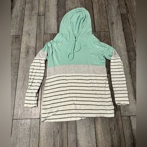 Women’s Lightweight Hoodie Market & Spruce Size Large